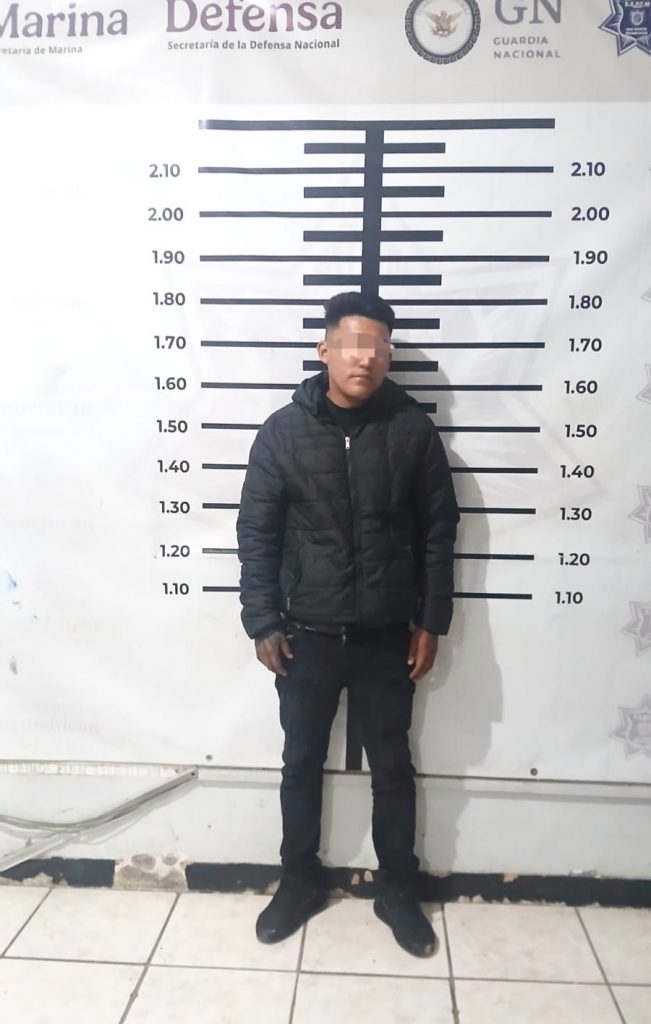 ELEMENTOS DE SEGURIDAD PÚBLICA DE TEXMELUCAN DETIENEN A SUJETO POR INTENTO DE ASALTO A TRANSPORTE PÚBLICO