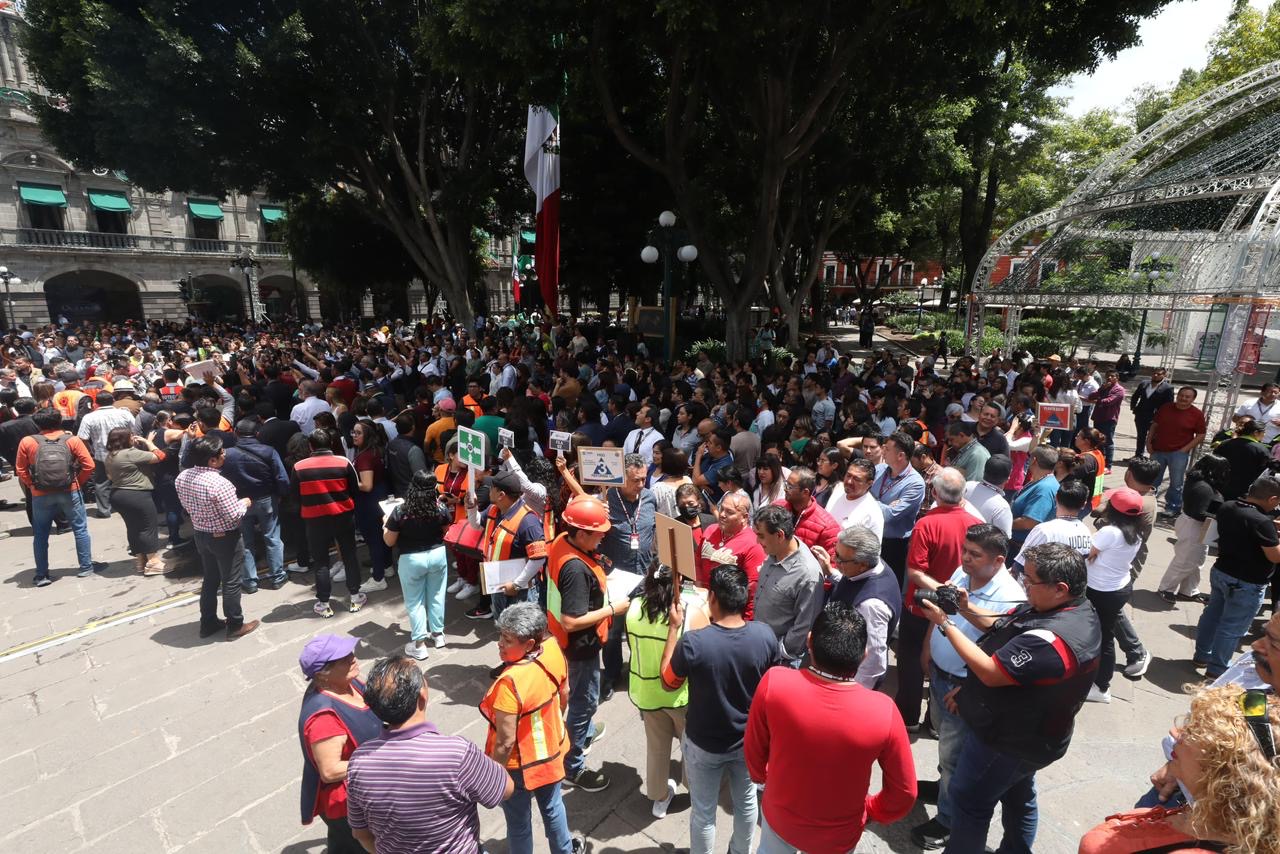 Exhorta Gobierno de Pepe Chedraui a la ciudadanía a prepararse para el 1er. Simulacro Nacional 2026