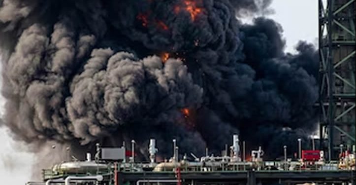 Reportan explosión en la Refinería Dos Bocas