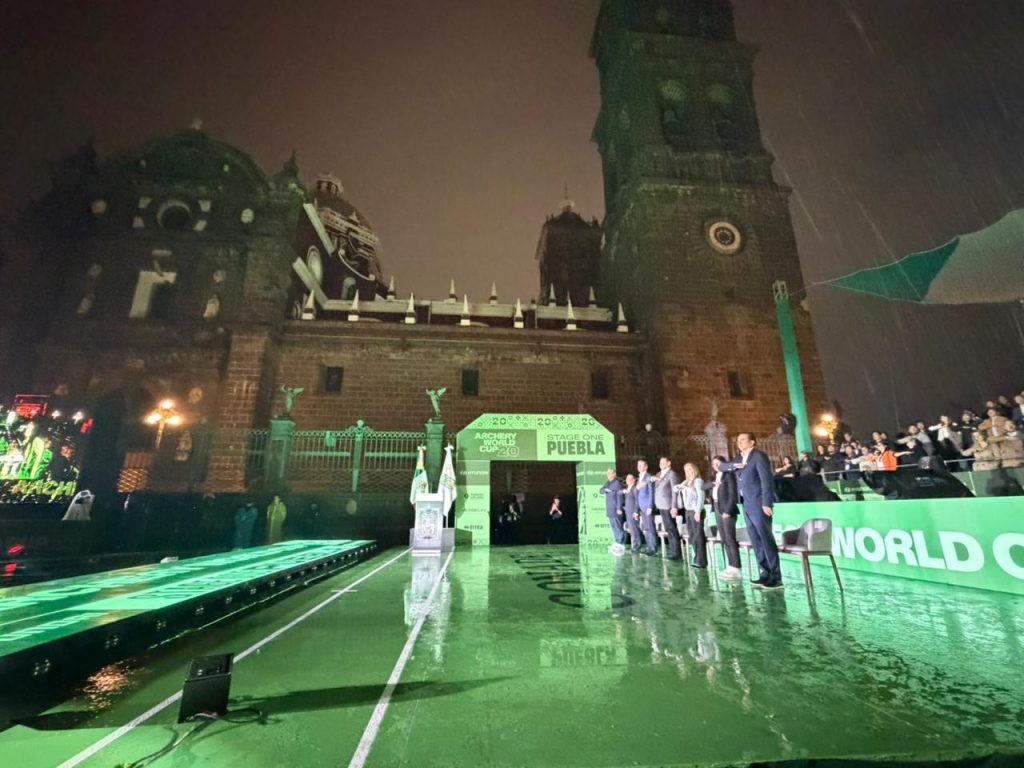 ARMENTA MIER IMPULSA LEGADO DEPORTIVO PARA PUEBLA CON COPA MUNDIAL TIRO CON ARCO