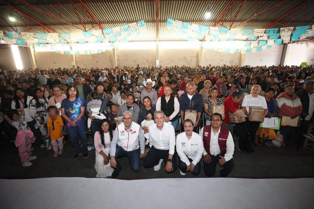 Lleva Pepe Chedraui seguridad alimentaria a habitantes de San Pablo Xochimehuacan