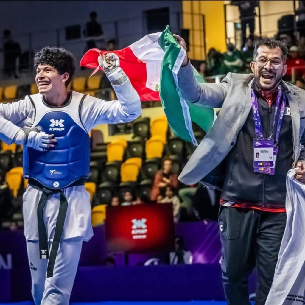 El mexicano Guillermo Cortés se corona tricampeón mundial juvenil de taekwondo
