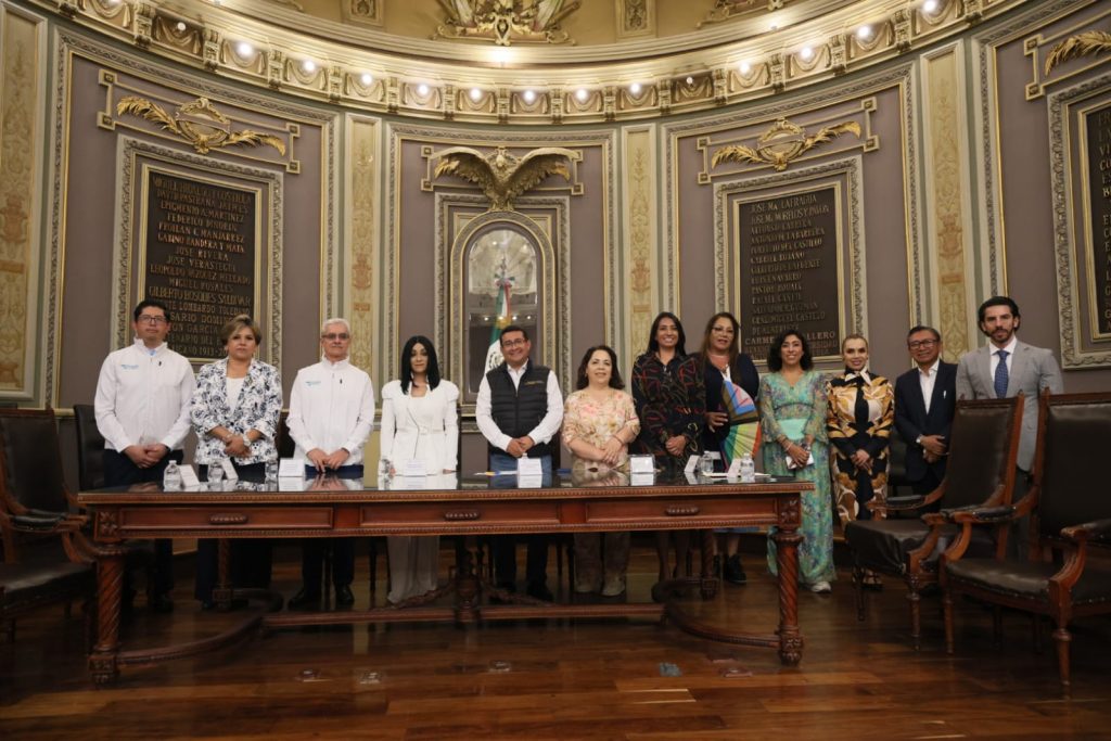Signan Congreso del Estado y la CDH Puebla Convenio de Colaboración