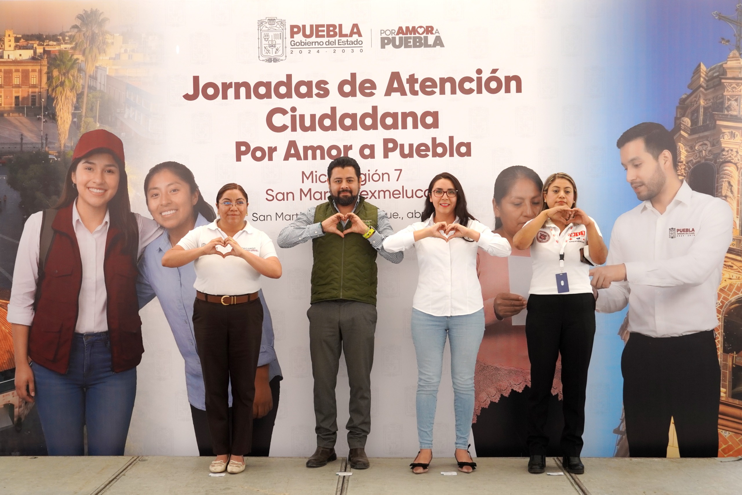 ACERCAN SERVICIOS Y REFUERZAN LA SEGURIDAD EN JORNADA CIUDADANA EN TEXMELUCAN