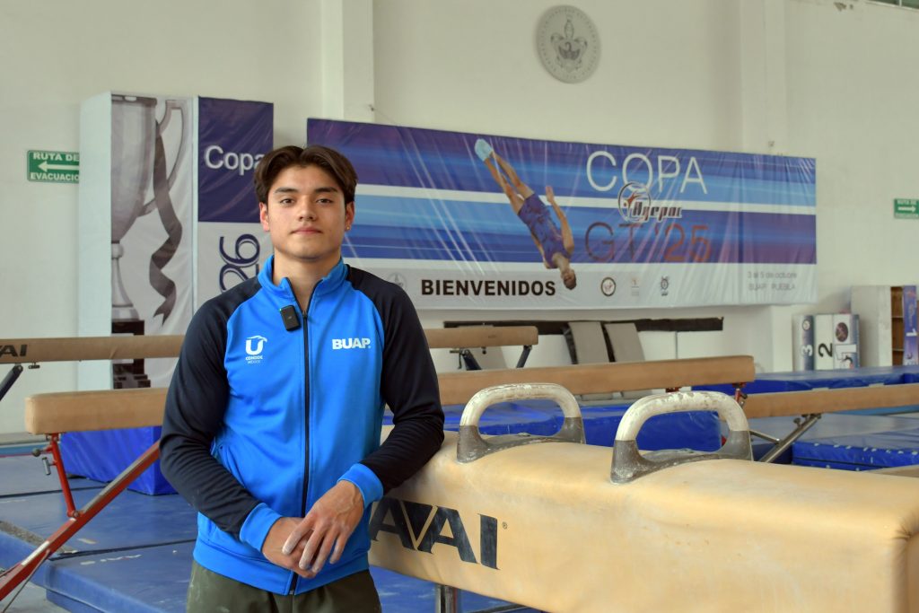 Integra atleta BUAP equipo nacional que competirá en campeonato de gimnasia artística