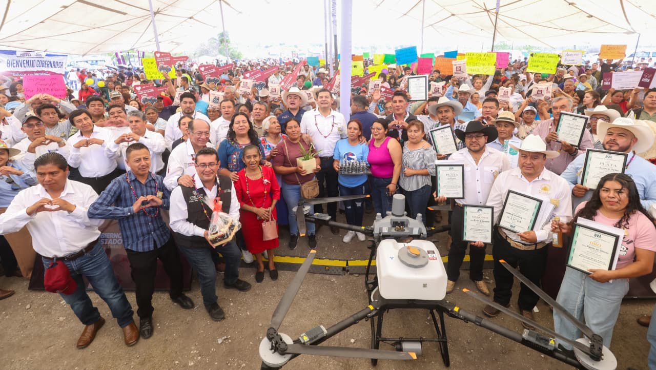 Gobierno Estatal impulsa la revolución agrícola y erradica la pobreza alimentaria en la Mixteca
