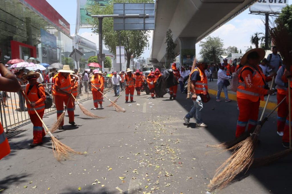 Gobierno de Pepe Chedraui garantiza limpieza en desfile del 5 de mayo