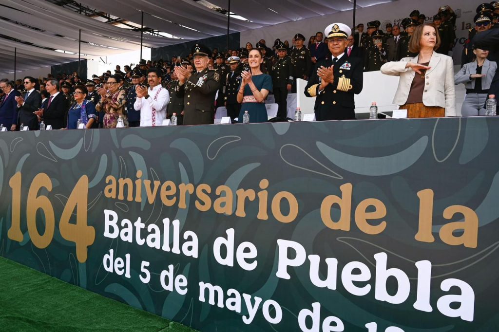QUIENES BUSCAN APOYO EXTERNO ESTÁN DESTINADOS A LA DERROTA; NINGUNA POTENCIA EXTRANJERA NOS VA A DECIR CÓMO GOBERNAR: PRESIDENTA CLAUDIA SHEINBAUM EN 164 ANIVERSARIO DE LA BATALLA DE PUEBLA