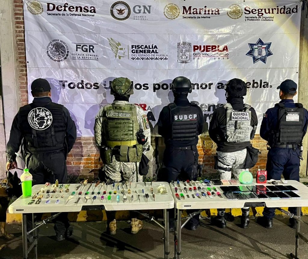 Realiza SSP operativos de supervisión en penales de Puebla y Tepexi