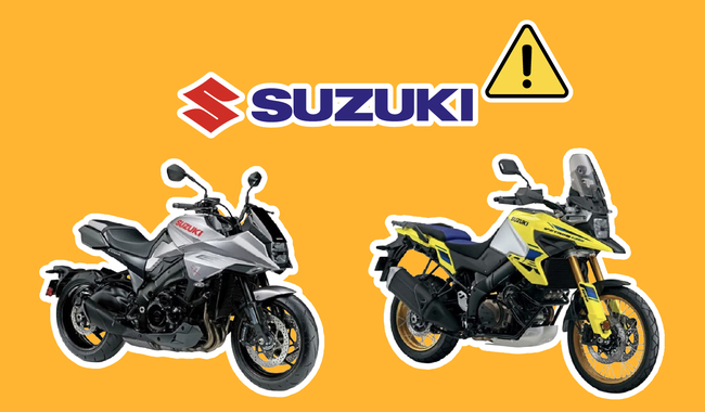 Profeco participa en llamado de Suzuki Motor de México para más de 300 motocicletas