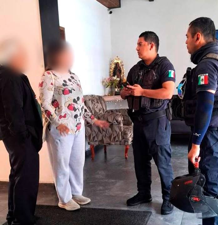 Rescatan SSP y SSC a dos adultos mayores víctimas de secuestro virtual
