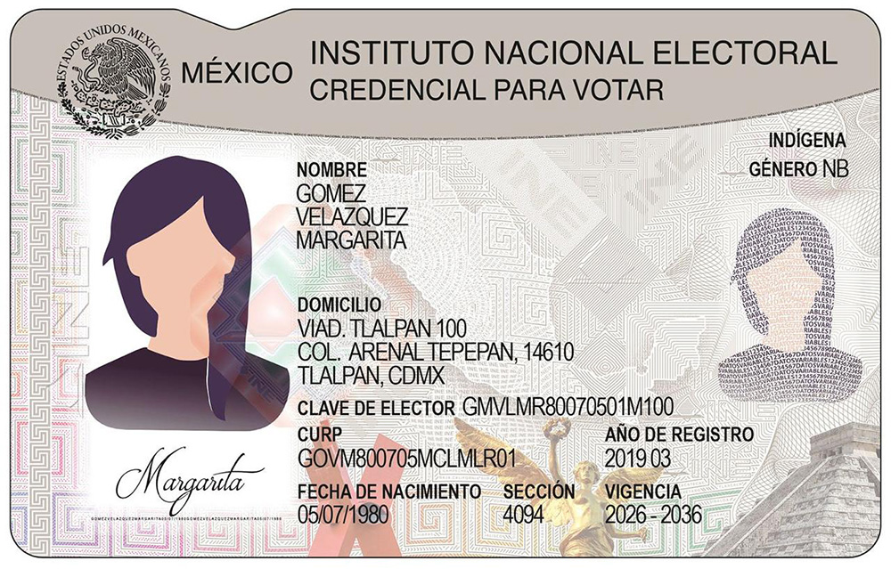 Inicia INE producción del nuevo modelo de la Credencial para Votar