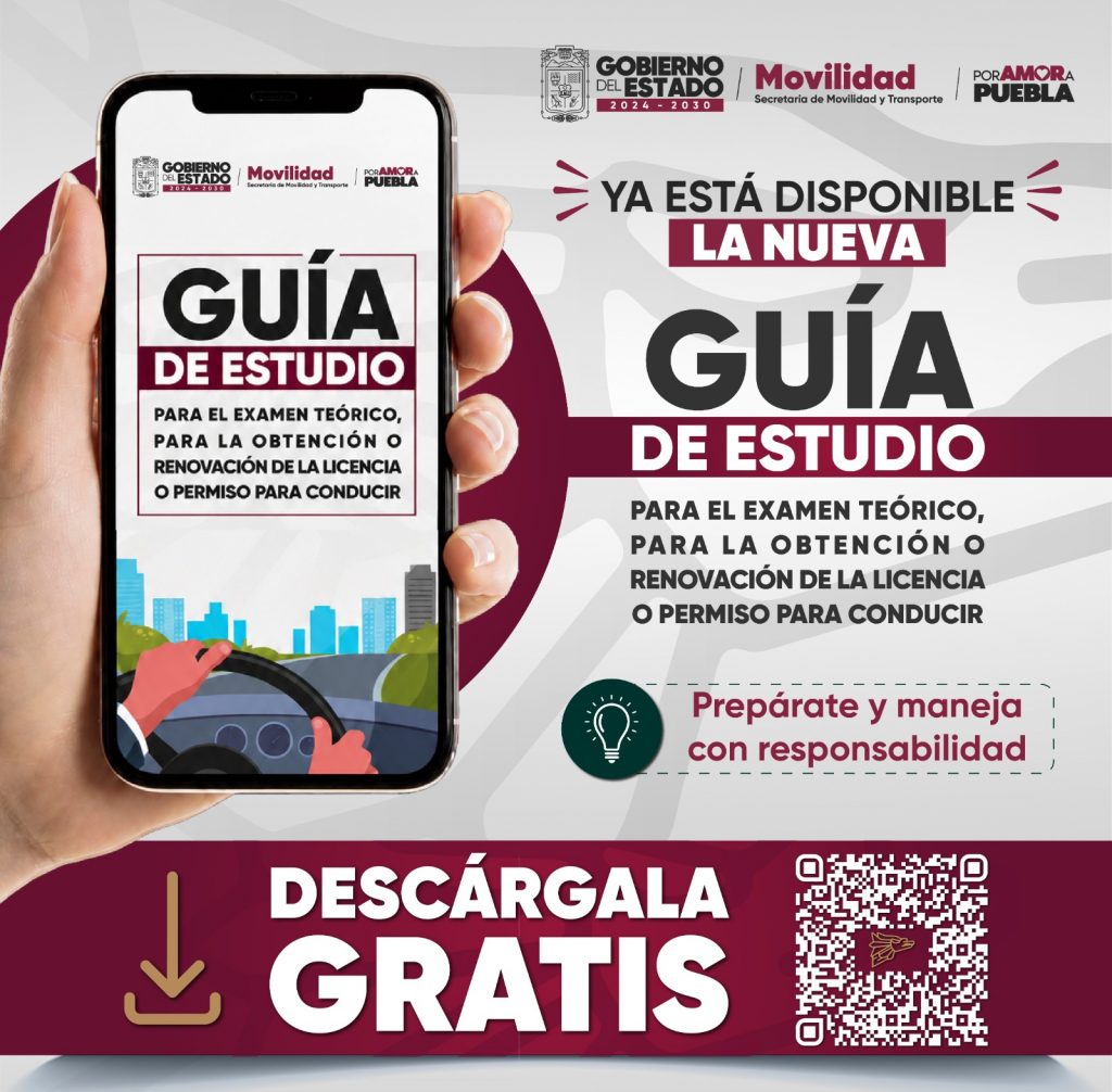 Presenta gobierno estatal guía de estudio para obtención de licencias de conducir