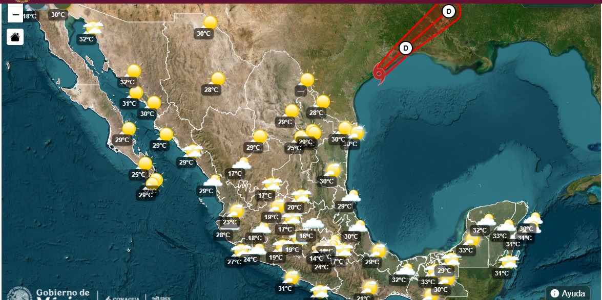 Se prevén lluvias muy fuertes para el centro y sur de Chiapas durante este miércoles