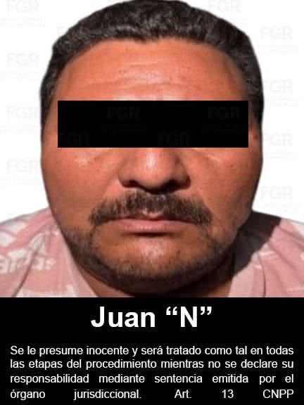 Por la posible comisión de los delitos de extorsión y secuestro agravados, FGR lleva a proceso a dos personas