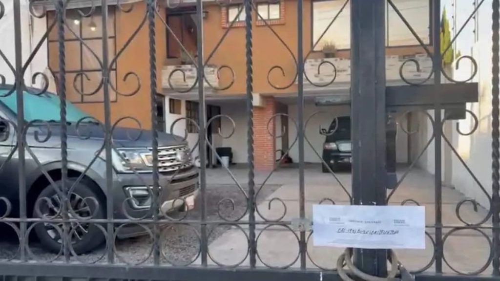 FGE catea dos inmuebles en Granjas de San Isidro por caso del vehículo con un cuerpo calcinado