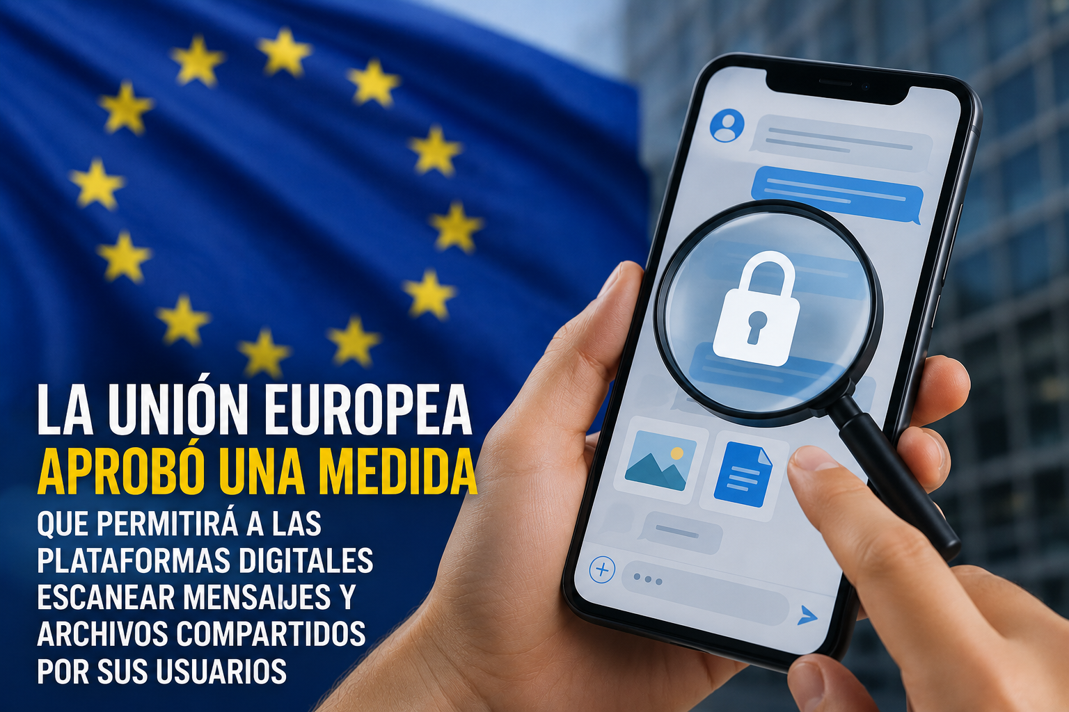 Unión Europea permitirá escanear chats para detectar casos de abuso sexual infantil
