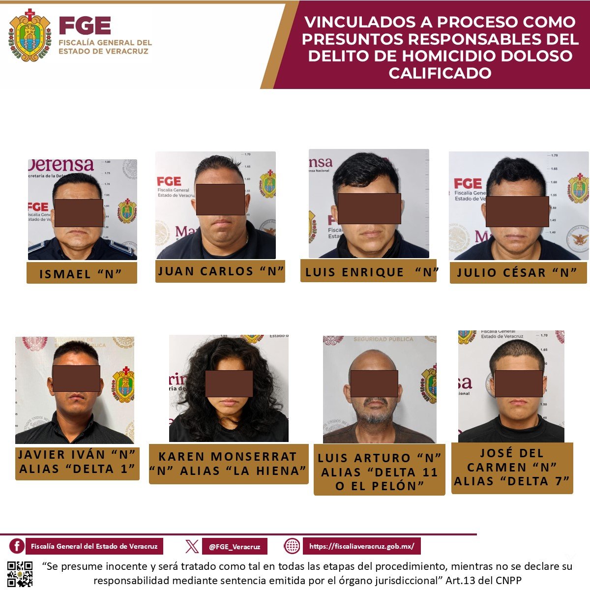 Vinculan a proceso a ocho implicados por el secuestro y homicidio de la periodista Roxana Guzmán