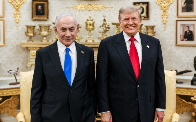 Trump califica de "muy buena" su reunión con Netanyahu; dialogan sobre Medio Oriente
