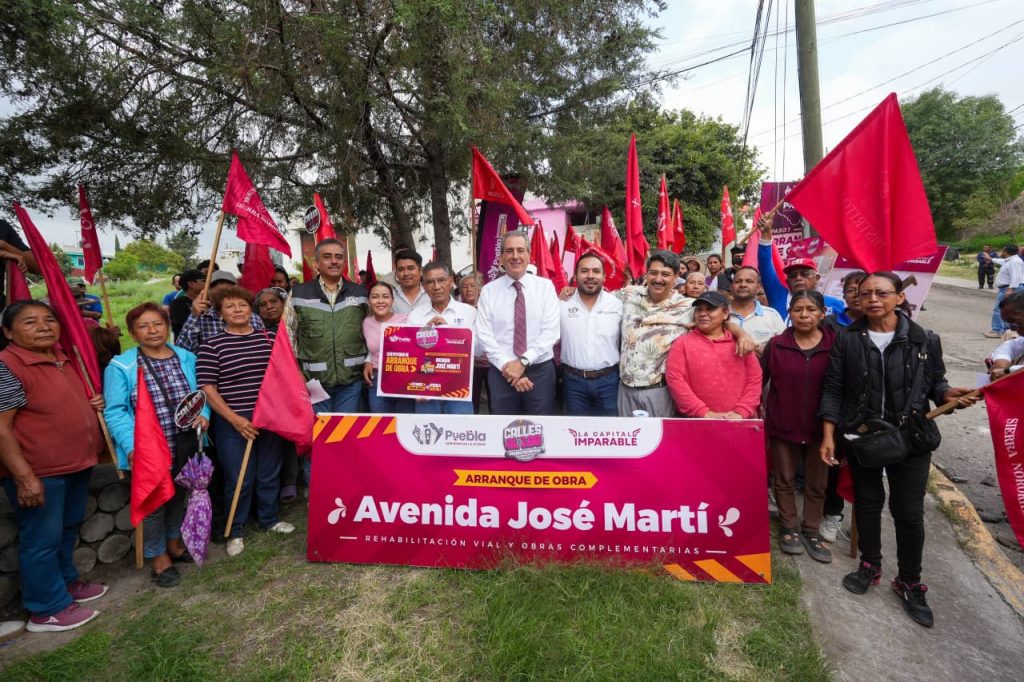 Encabeza Pepe Chedraui arranque de rehabilitación vial en la colonia Fraternidad Antorchista