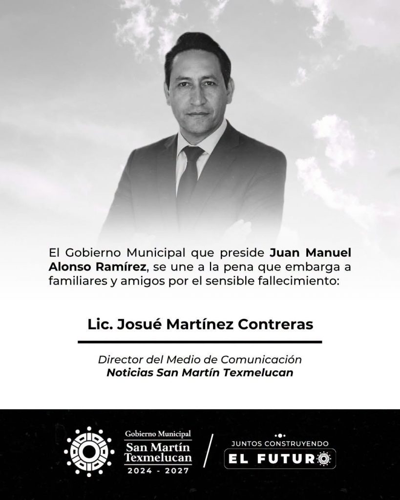 Gobierno de Puebla condena asesinato de Josué Martínez y respalda esclarecimiento