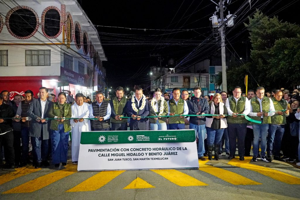 GOBIERNO DE TEXMELUCAN IMPULSA LA CONECTIVIDAD CON EL ANILLO PERIFÉRICO ARCO SUR Y LA CALLE MIGUEL HIDALGO Y BENITO JUÁREZ EN TUXCO