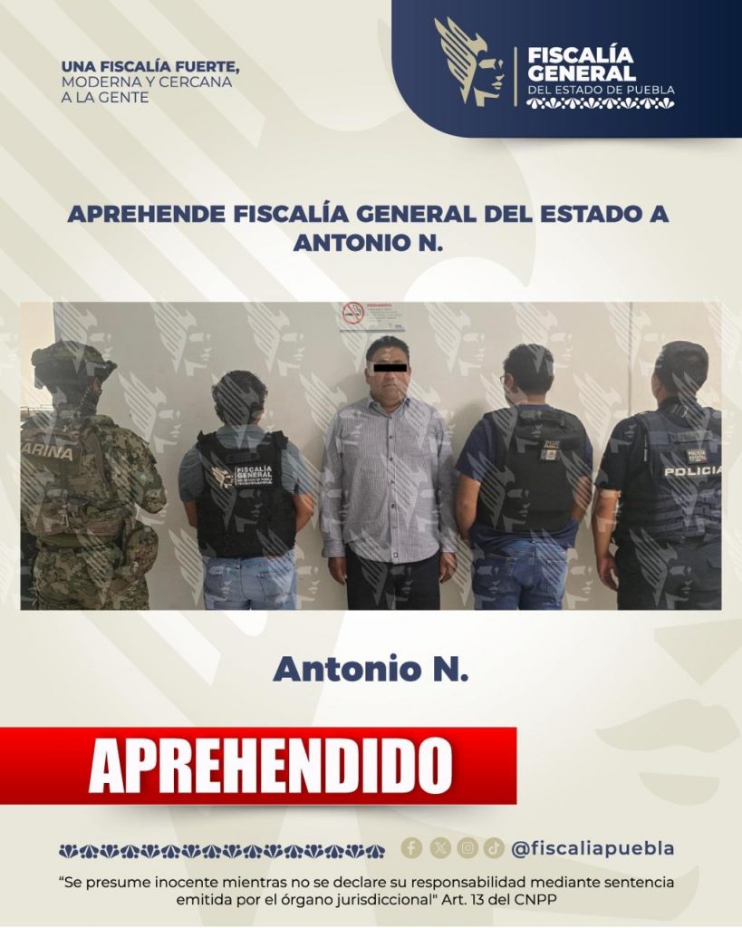 Suman siete mandos de seguridad municipal detenidos en Puebla