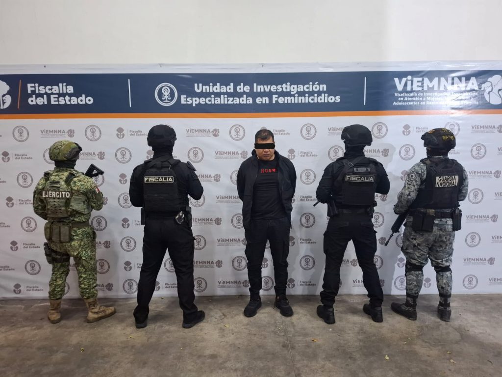 Cae Iván Martín "N", presunto coautor material del feminicidio de Valeria Márquez