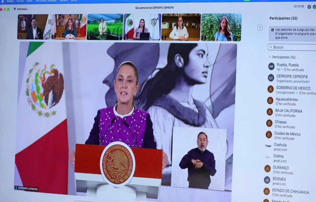 DESDE PUEBLA, LA PRESIDENTA CLAUDIA SHEINBAUM ARRANCARÁ LA JORNADA NACIONAL DE REFORESTACIÓN