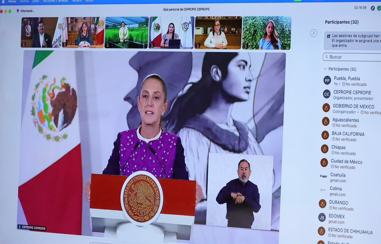DESDE PUEBLA, LA PRESIDENTA CLAUDIA SHEINBAUM ARRANCARÁ LA JORNADA NACIONAL DE REFORESTACIÓN