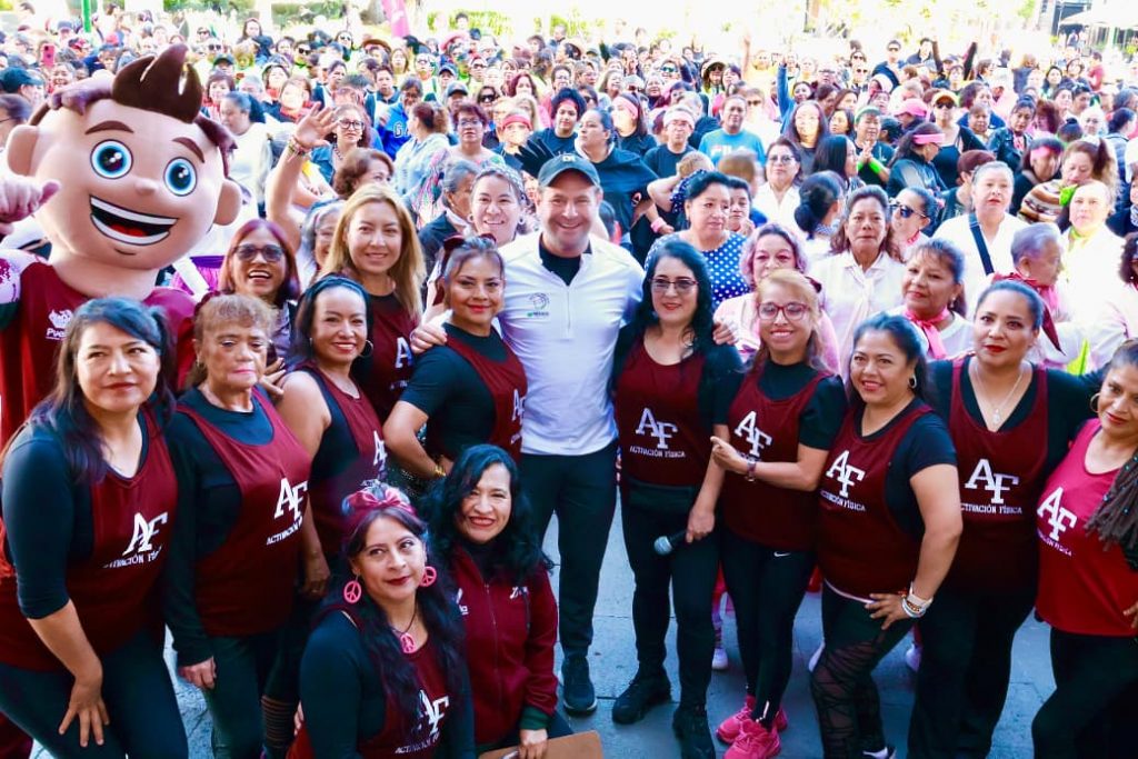 Realiza Gobierno de Pepe Chedraui Activación Física Musicalizada por el Mes de las Personas Adultas Mayores