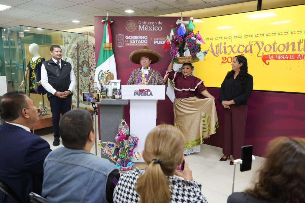 Festival Atlixcayotontli preserva identidad cultural de Puebla con rescate de tradiciones vivas