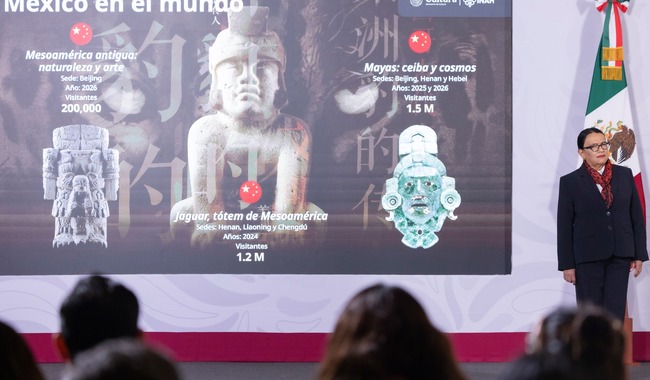 3.8 millones de personas han conocido la grandeza cultural de México a través de 6 exposiciones del INAH en el mundo