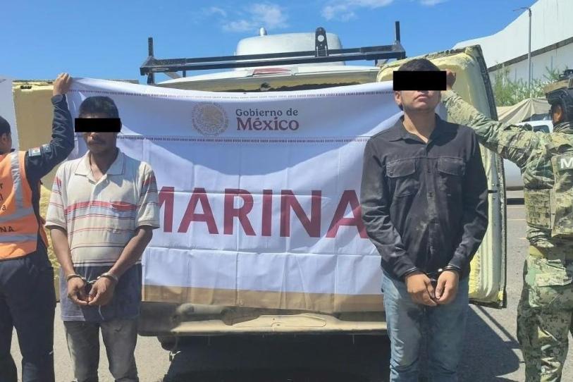 Almeja en veda, municiones y pastillas de fentanilo: doble decomiso de la Semar en Baja California Sur