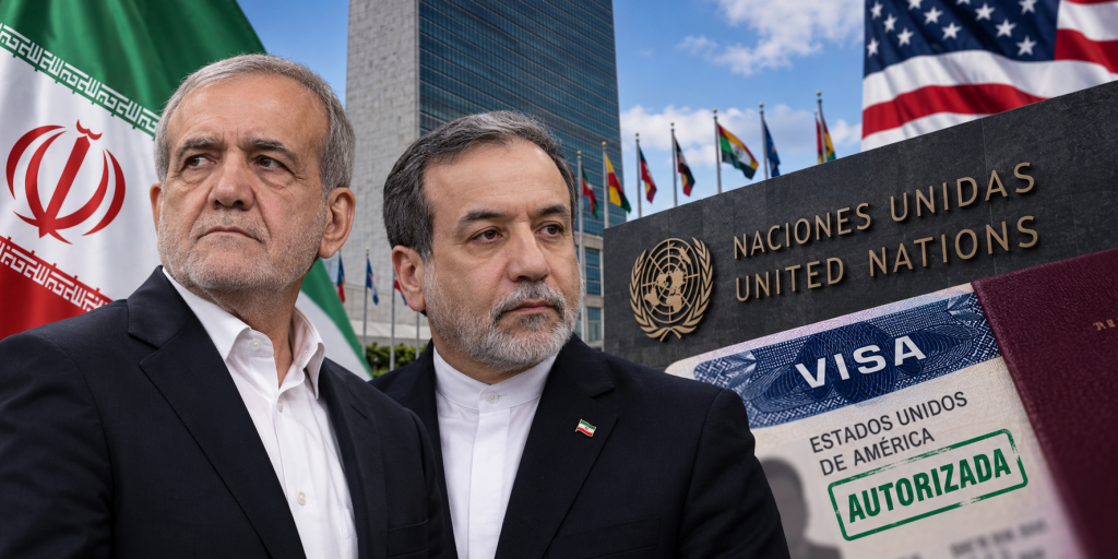 Estados Unidos autoriza visas a delegación de Irán para Asamblea General de la ONU