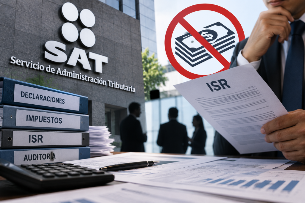 SAT detecta 54 mil empresas que llevan cinco años sin pagar ISR