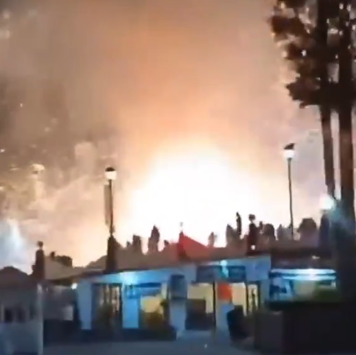 Explosión de pirotecnia en fiesta patronal de Temascalcingo deja 10 muertos y 64 heridos