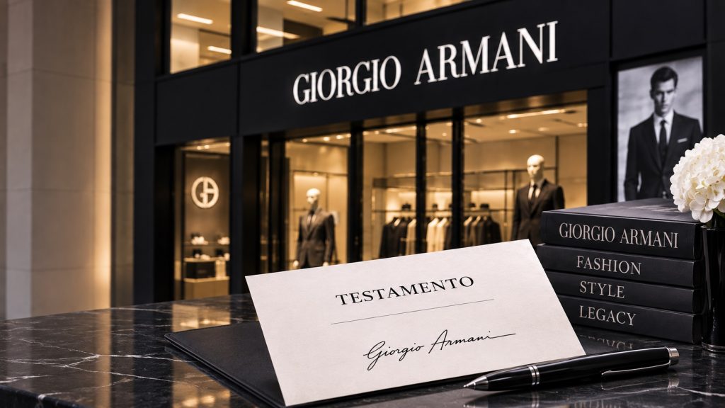 Testamento de Giorgio Armani transfiere parte de su empresa a un año de su muerte