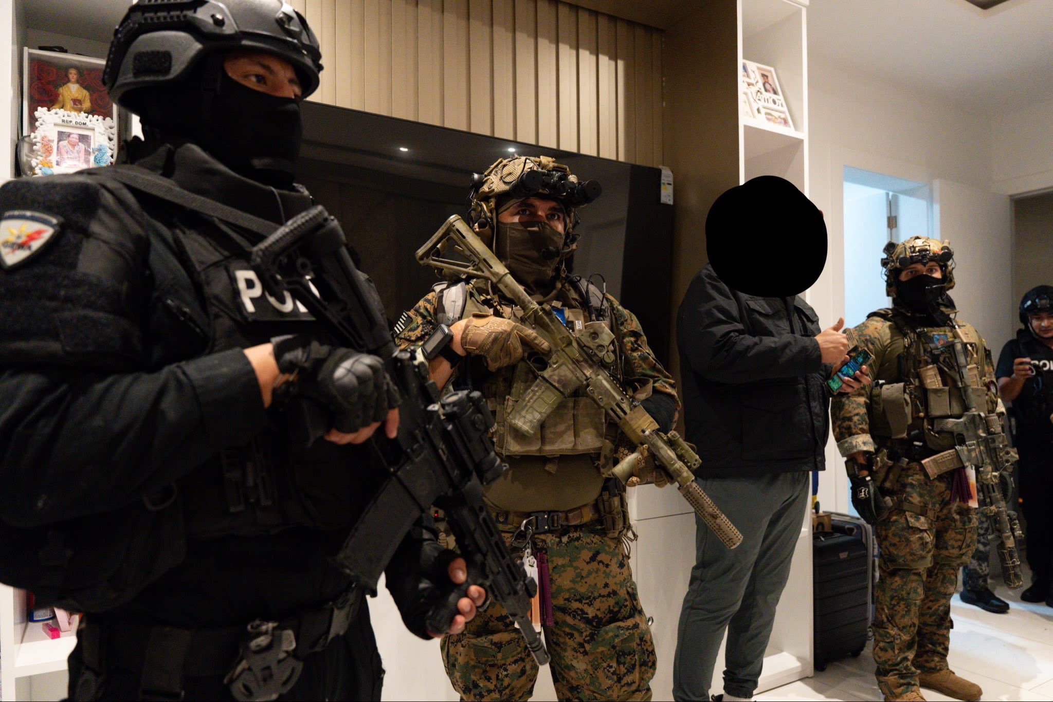 Detienen en Ecuador a 30 personas vinculadas a una red relacionada con el CJNG