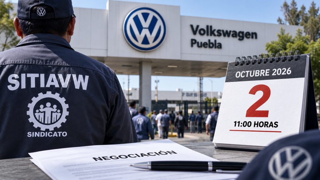 Sindicato de Volkswagen prorroga emplazamiento a huelga al 2 de octubre