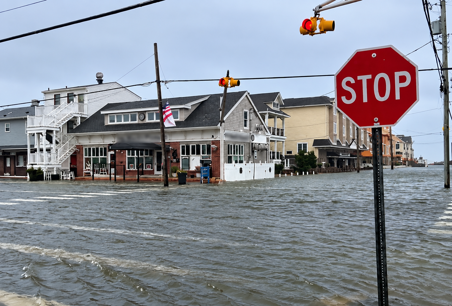 Nueva York y Nueva Jersey en emergencia: la tormenta del noreste inunda costas, deja sin luz a 100 mil hogares y cancela hasta el concierto de Ed Sheeran