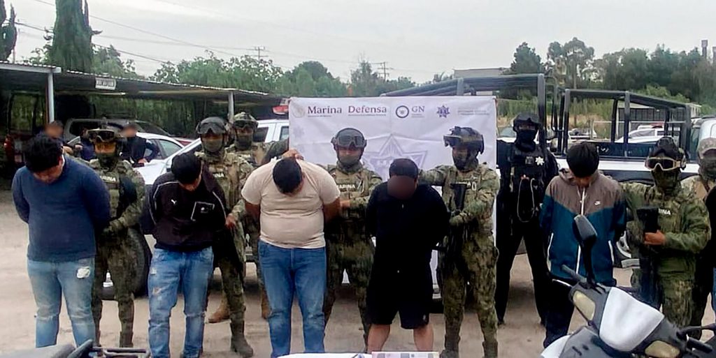 Policía de Texmelucan y Secretaría de Marina desarticulan célula delictiva presuntamente relacionada con delitos contra la salud y extorsión