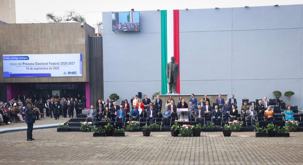 INE inicia Proceso Electoral Federal 2026-2027; elección será el 6 de junio
