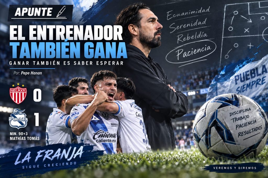 EL ENTRENADOR TAMBIÉN GANA