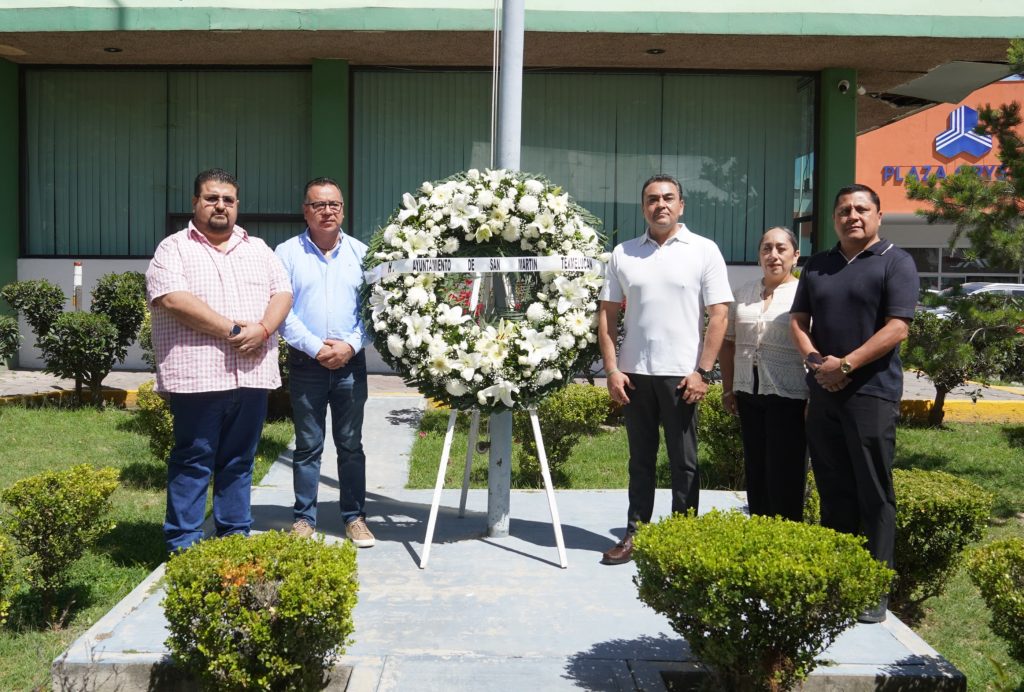 Gobierno de Texmelucan conmemora a las víctimas de los sismos de 1985 y 2017