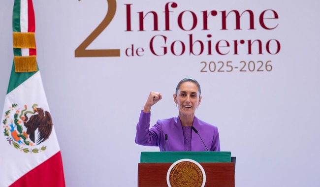Vamos mejor y tenemos rumbo, porque ese rumbo lo marca el pueblo: presidenta Claudia Sheinbaum en su Segundo Informe de Gobierno