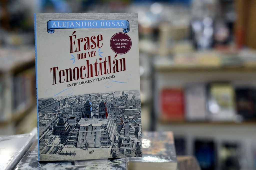 Presenta Alejandro Rosas “Érase una vez Tenochtitlán” en Librería BUAP del CCU