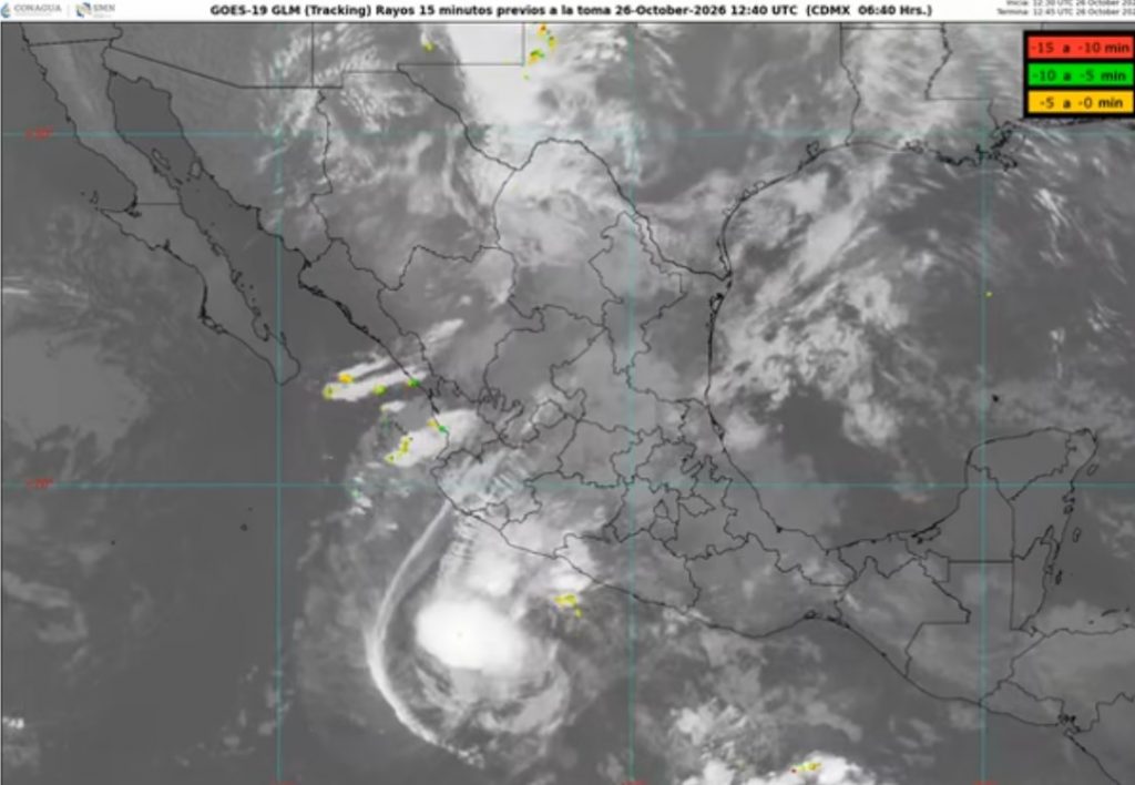 Vance se mantiene como tormenta tropical y dejará lluvias muy fuertes en Nayarit y Jalisco