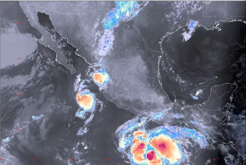 Trudy se forma frente a Oaxaca y Guerrero; pronostican que podría convertirse en huracán categoría 4