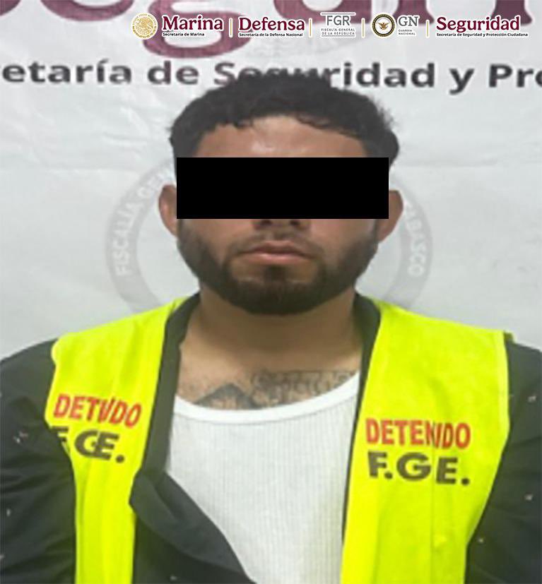 Detienen en Villahermosa a “El Cabra”, buscado en El Salvador por su presunta relación con 15 homicidios